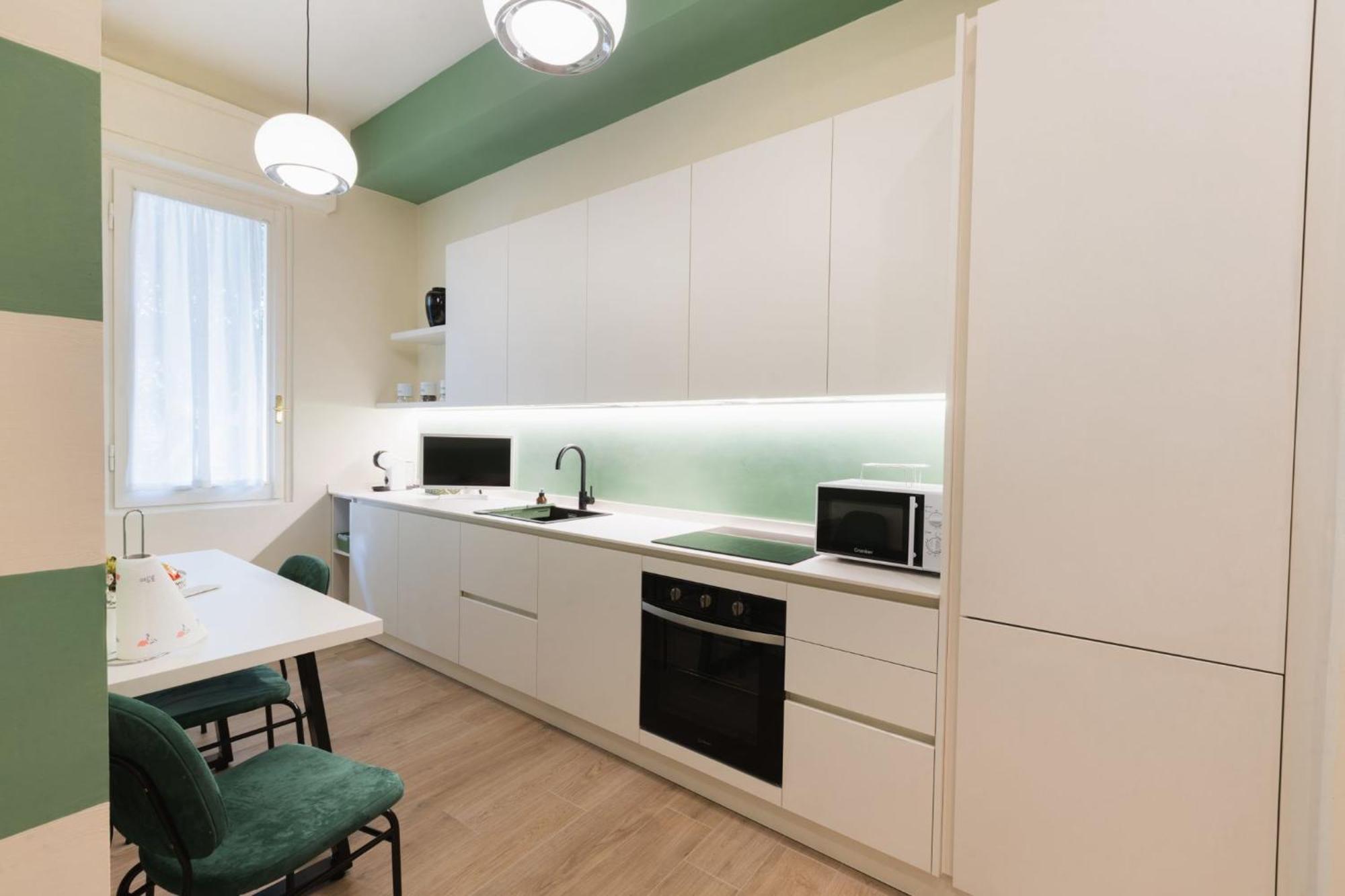 Cozy Olive Green Flat Флоренция Экстерьер фото