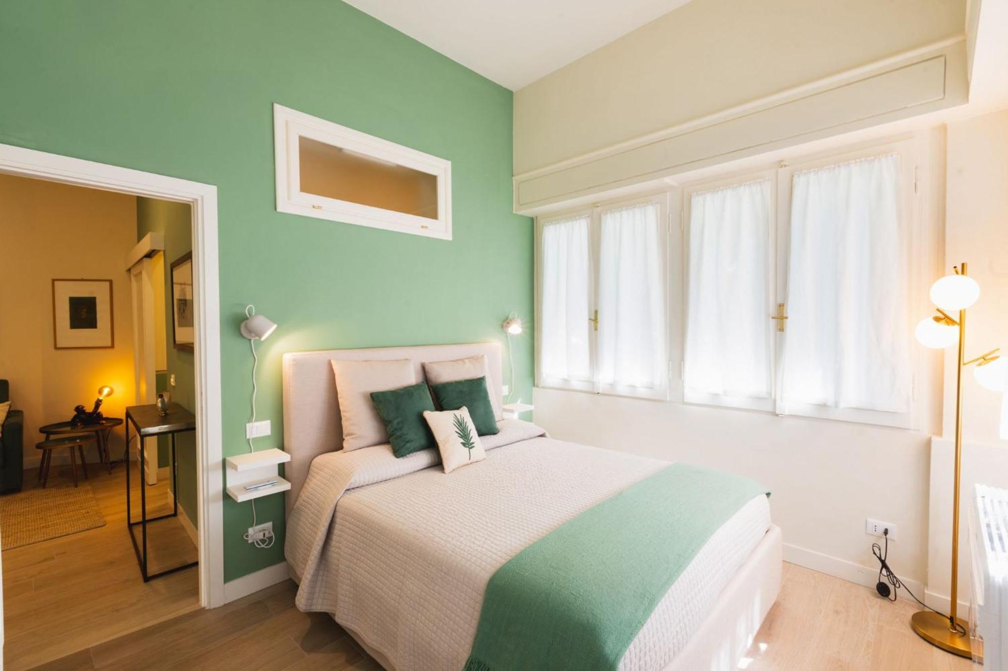 Cozy Olive Green Flat Флоренция Экстерьер фото