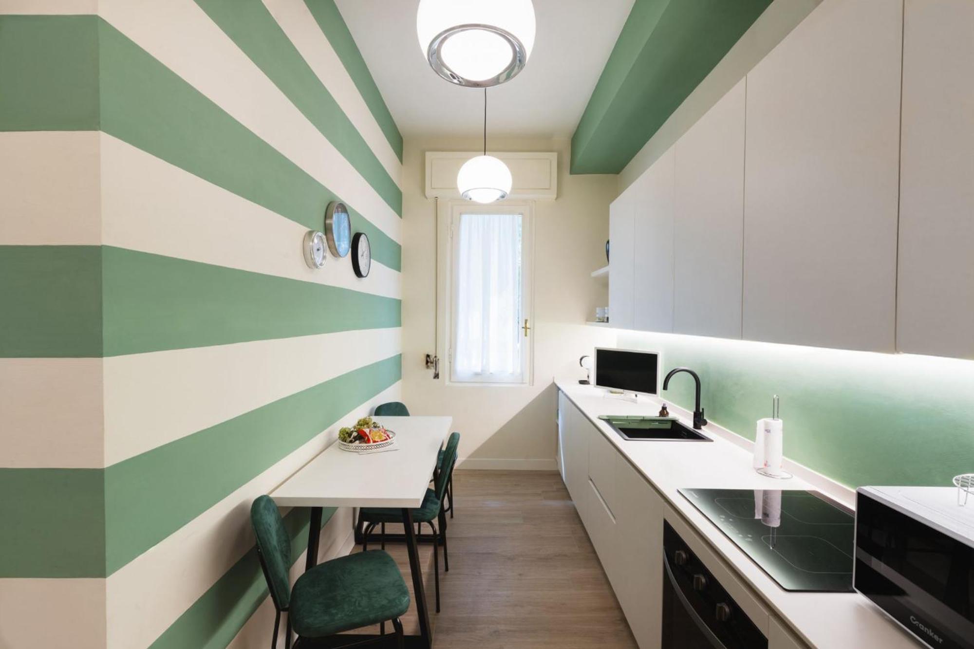 Cozy Olive Green Flat Флоренция Экстерьер фото