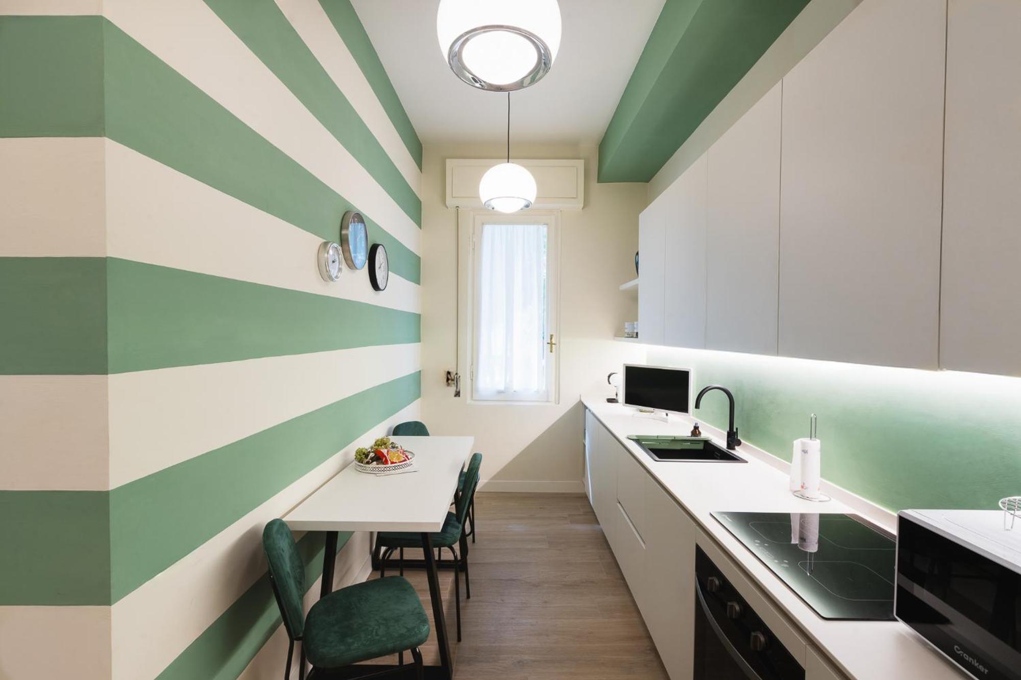 Cozy Olive Green Flat Флоренция Экстерьер фото