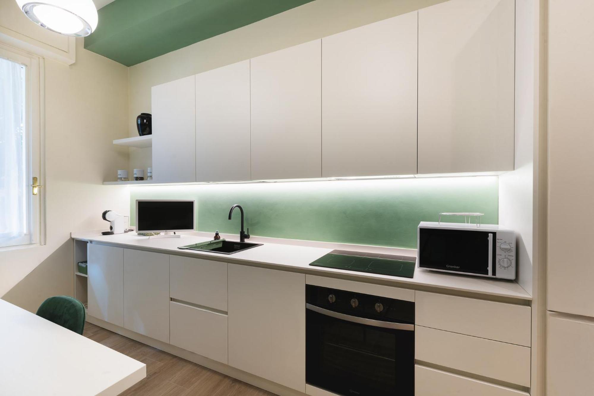Cozy Olive Green Flat Флоренция Экстерьер фото