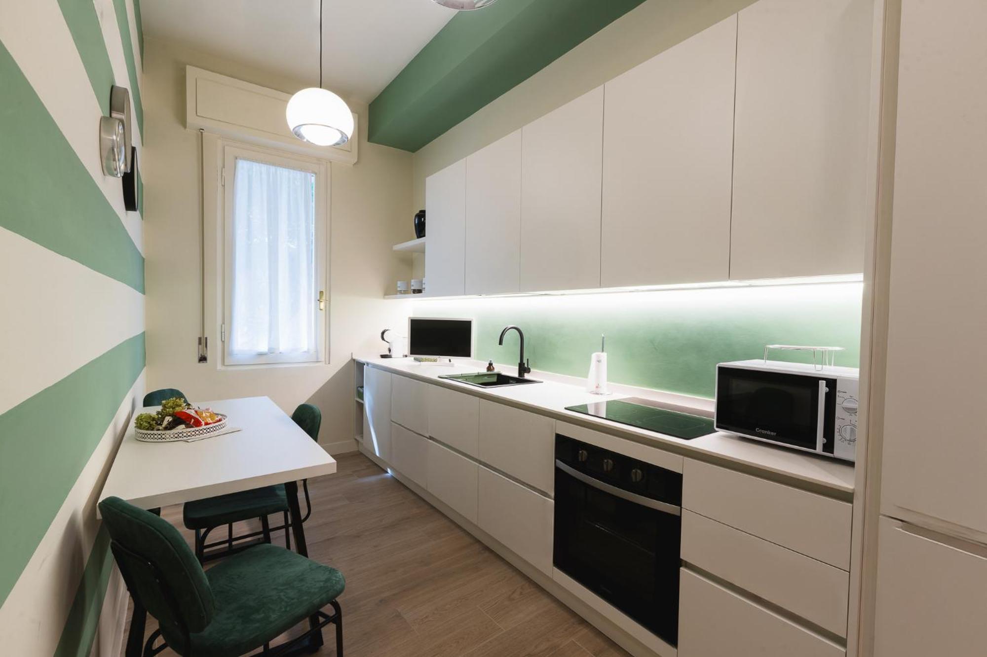 Cozy Olive Green Flat Флоренция Экстерьер фото